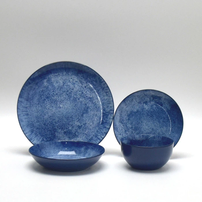 Blue And White Tableware Set